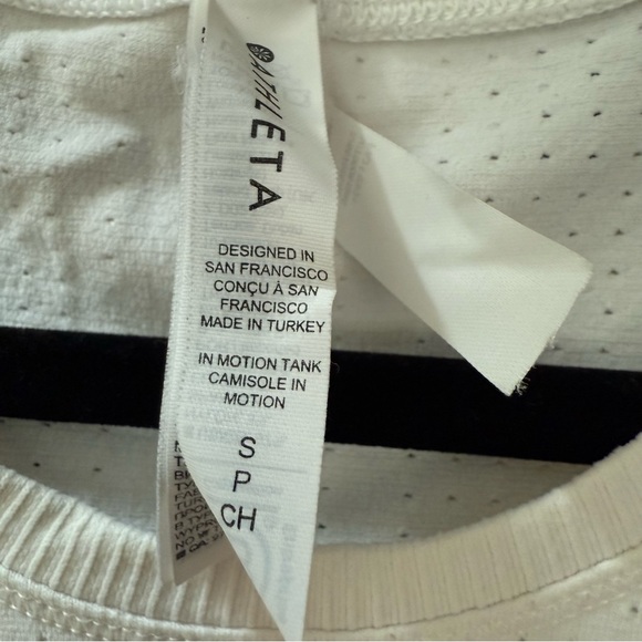 Athleta Classic White Sleeveless Top - Picture 4 of 6